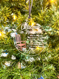 Rocking Chair Memorial Ornament