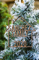 Family Name 2021 Home Ornament