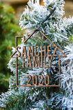 Family Name 2021 Home Ornament