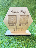 Custom Scan to Pay QR Code Sign