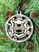 Firefighter Ornament