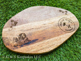 Oval Charcuterie Board