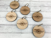 Welcome Home Wood Keychains