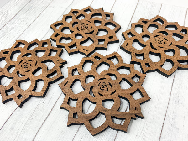 Succulent Coasters / Pot Trivet / Wall Decor