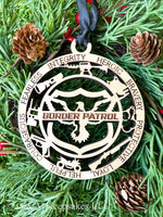 Border Patrol Ornament