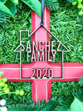 Family Name 2021 Home Ornament